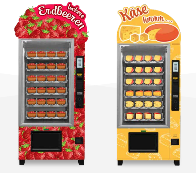 Käse-und-Erdbeerenautomat