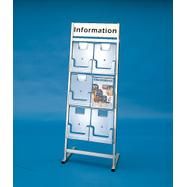 6 Section Leaflet Stand 
