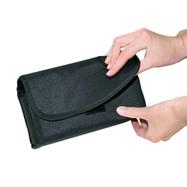 Peněženka s průhlednou kapsou na mince