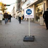 Hinweisaufsteller 3G / 2G / 2G+ Regel