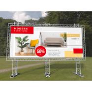 Reklamní systém Traverstar „Betonové základy”