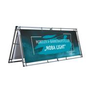 Mobiler A-Banneraufsteller „Moba Light“