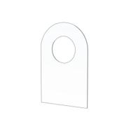 Adhesive Hook with ø 10 mm Round Hole for Blister Packs