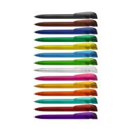 Solid-coloured Retractable Ballpoint Pen 
