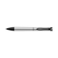 Pelikan Kugelschreiber „Stola III”, schwarz / silber mit gebogenem Clip