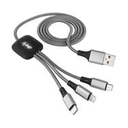 Metmaxx® USB кабел с различни накрайници 