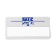 Badge Basic White 34