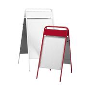 Outdoor Poster Stand with Rectangular Header