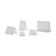 Acrylic Tent Display in Standard Paper Sizes