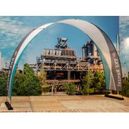 Bannerbow Indoor - the promotional arch for events