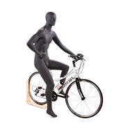 Mannequin sur vélo 
