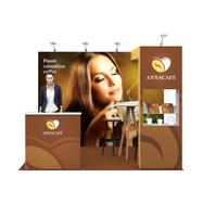 Stand d'exposition Pop-Up Stretch, 3.000 x 3.000 mm
