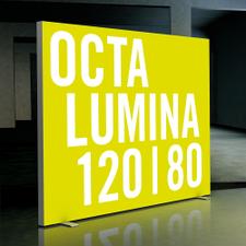 LED lysvæg "OCTAlumina 120", fritstående