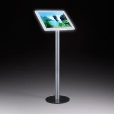 LED Info Display with magnetic Frame "Alu"