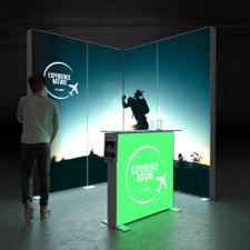PIXLIP GO LED Messestand "Stand ES2020"