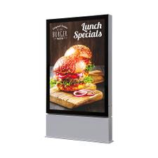 Reklamowy stojak plakatowy LED "Outdoor Premium"