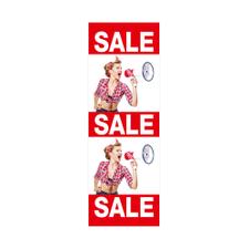 Poster "SALE with megaphone print ", 480 x 1380 mm