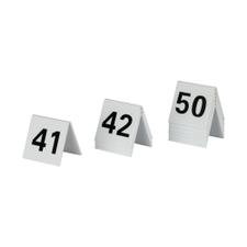 Tischnummern von 1-60
