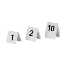 Tischnummern von 1-60
