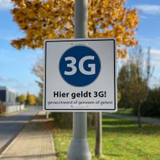 Informatiebord 3G / 2G / 2G+ regels