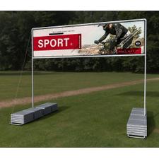 Banner Frame Slot System Steel "Vacant Mobile"