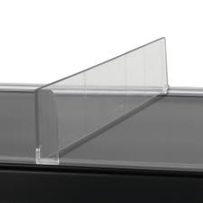 Shelf Divider "MP"range, straight, with Product Stopper