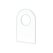 Adhesive Hook with ø 10 mm Round Hole for Blister Packs