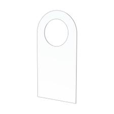 Adhesive Hook with ø 15 mm Round Hole for Blister Packs