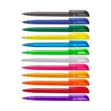 Едноцветна химикалка „Twisty“, прозрачна
