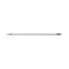 Молив 185 мм бял лакиран