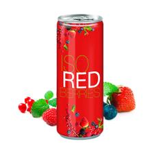 Iso Drink „Redberries” in een blikje