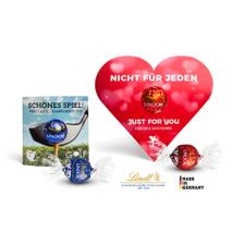 Lindt Lindor Ball in Heart Cardboard Box