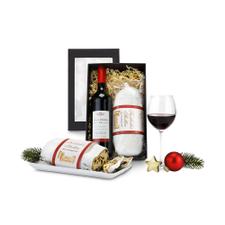 Подаръчен комплект "Червено вино и щолен"