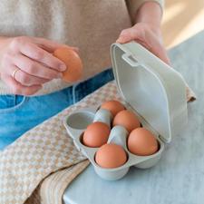 Кутия за яйца за многократна употреба Koziol "Eggs to Go Mini"