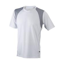 Men Running T-Shirt, 2-farbiges Sport-T-Shirt für Herren