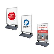 Rainwater-proof Poster Display WindSign "Seal" with various posters