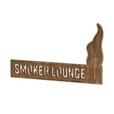 Træskilt Madera "Smoker Lounge"
