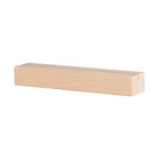 Дървена основа със слот, квадратна
