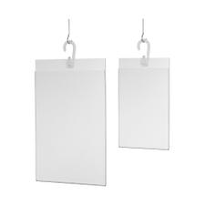 Acrylglasdisplay met ophanging DIN A4 – A5
