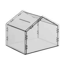 Kutija za donacije - oblik kuće „Zebrina”