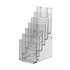 3-tier or 6-tier Leaflet Dispenser "Vicia", sideways extendable