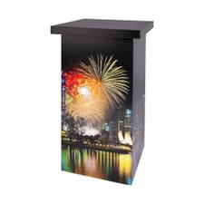 Promotion Counter "Honeycomb Tower" - recyclable