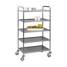 Serving Trolley with 5 Trays