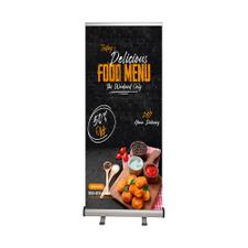 Digitally Printed Banner for Roll Up Banner "Simple" and "Double"