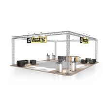 Stand expo FD 34, 12.000 mm x 4.500 mm x 10.000 mm (l x H x A)