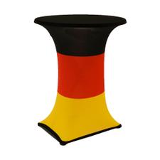 Ståbord safdækning "Samba", motiv: Tyskland, Ø 850 mm