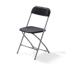 Πτυσσόμενη καρέκλα Budget γκρι/μαύρο