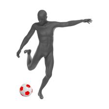 Mannequin "Fodbold"