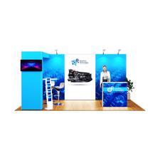 Stand d'exposition Pop-Up Stretch 5.000 x 3.000 mm
