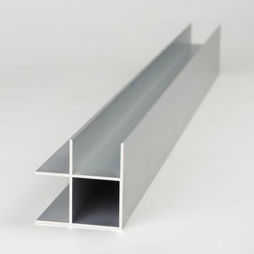 Vierkantrohr „Construct“ in individueller Länge mit Plattenaufnahme